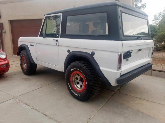 U15FLA46419 - 1967 FORD BRONCO WHITE photo 2