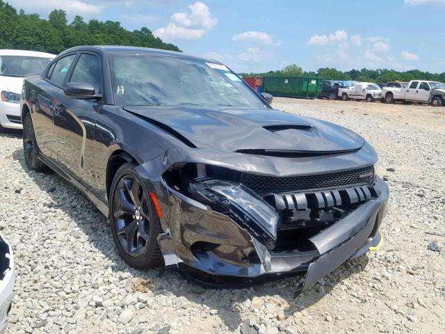 2C3CDXHG1KH583922 - 2019 DODGE CHARGER GT GRAY photo 1