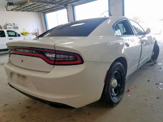 2C3CDXAT6GH169307 - 2016 DODGE CHARGER PO WHITE photo 4