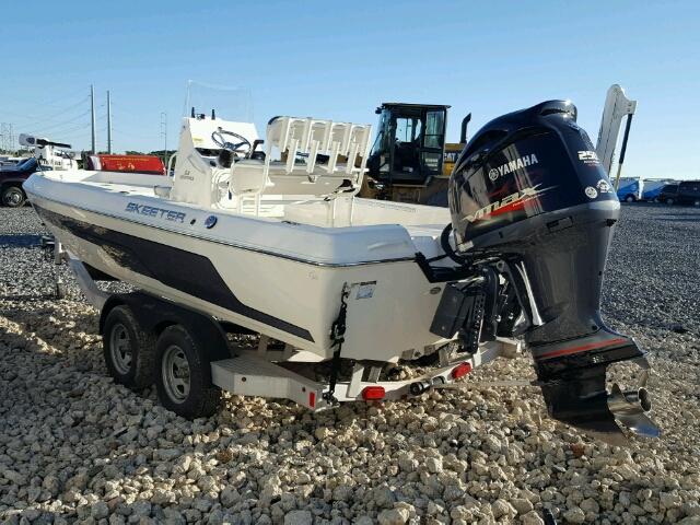 STE15784B616 - 2016 SKEE BOAT WHITE photo 3