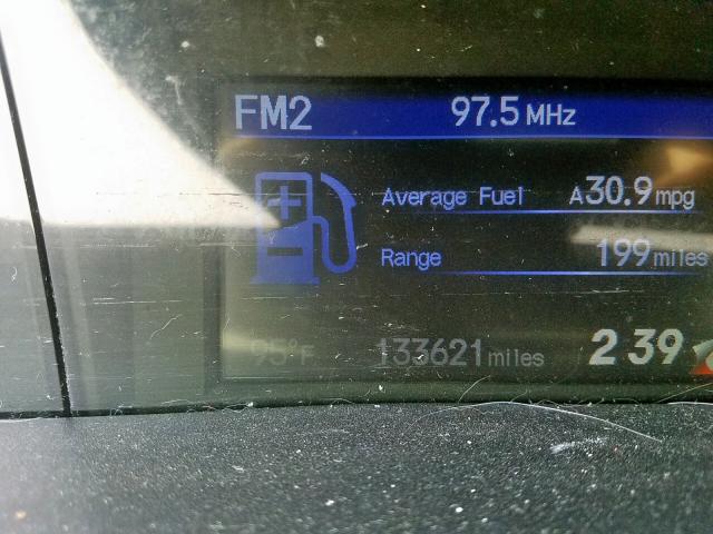 2HGFB2F94CH555671 - 2012 HONDA CIVIC EXL 黑色 照片 8