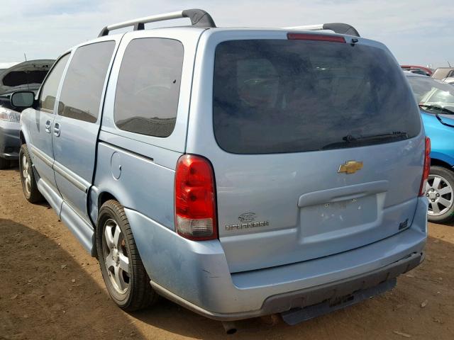1GBDV13187D175195 - 2007 CHEVROLET UPLANDER I 蓝色 照片 3