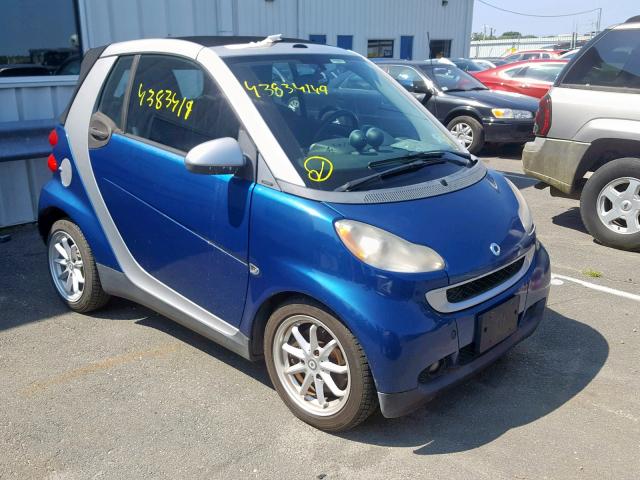 WMEEK31X88K121356 - 2008 SMART FORTWO PAS 银色 照片 1
