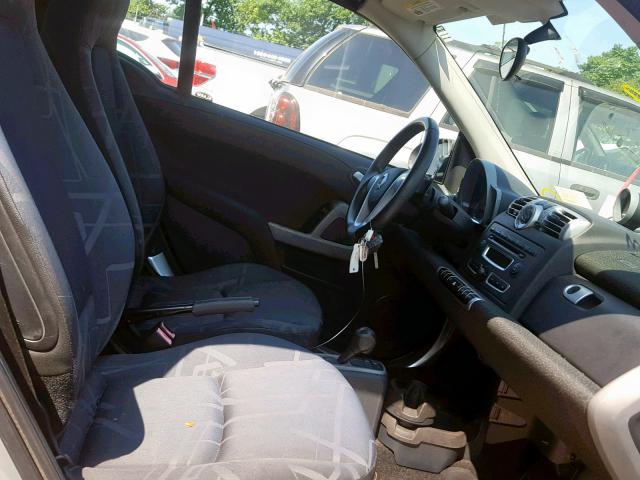 WMEEK31X88K121356 - 2008 SMART FORTWO PAS 银色 照片 5