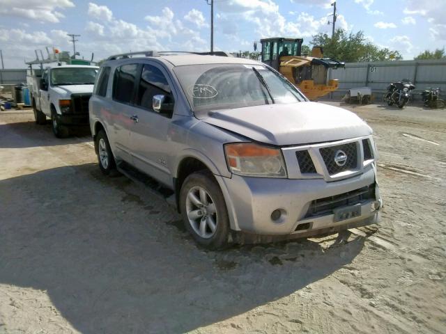 5N1BA08DX8N619812 - 2008 NISSAN ARMADA SE SILVER photo 1