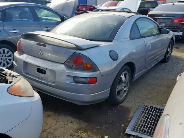 4A3AC44G93E014879 - 2003 MITSUBISHI ECLIPSE GS SILVER photo 4