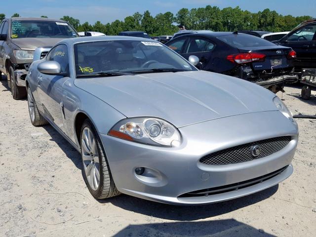 SAJWA43B085B24252 - 2008 JAGUAR XK SILVER photo 1