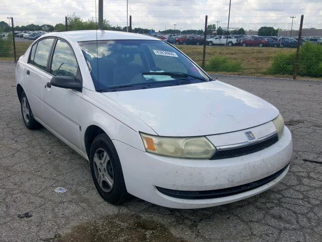 1G8AF52FX4Z107540 - 2004 SATURN ION LEVEL WHITE photo 1