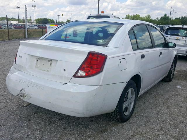 1G8AF52FX4Z107540 - 2004 SATURN ION LEVEL WHITE photo 4
