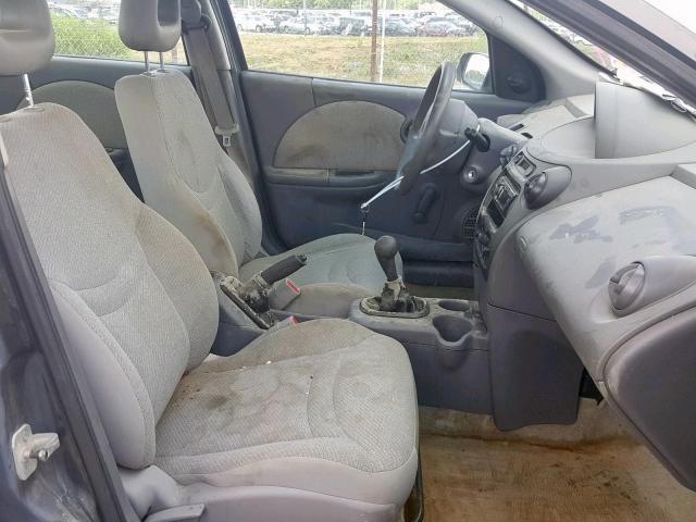 1G8AF52FX4Z107540 - 2004 SATURN ION LEVEL WHITE photo 5