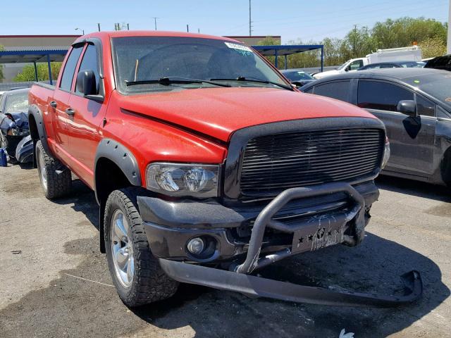 1D7HU18D24J269241 - 2004 DODGE RAM 1500 S RED photo 1