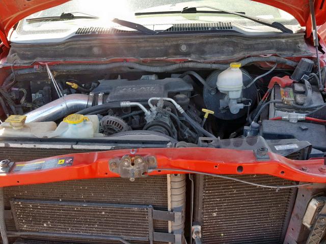 1D7HU18D24J269241 - 2004 DODGE RAM 1500 S RED photo 7