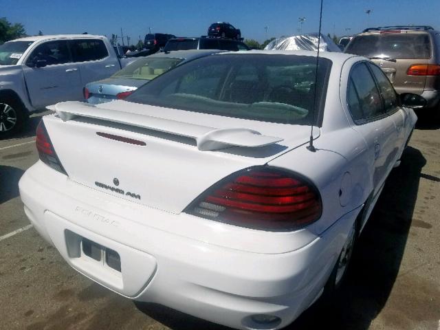 1G2NF52E44C150812 - 2004 PONTIAC GRAND AM S WHITE photo 4