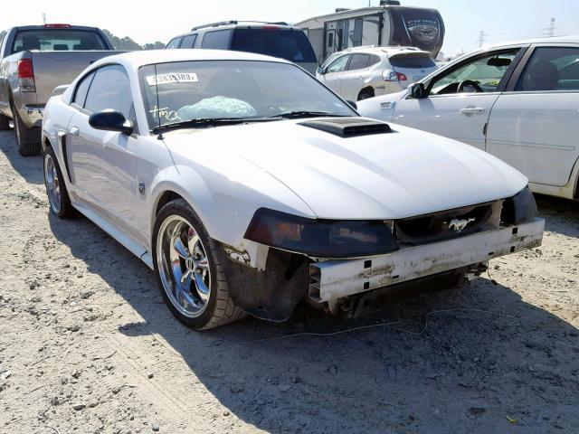 1FAFP42R14F177657 - 2004 FORD MUSTANG MA WHITE photo 1