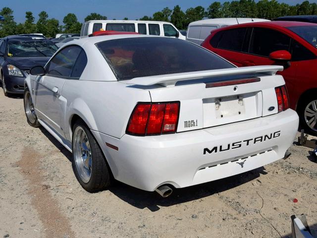 1FAFP42R14F177657 - 2004 FORD MUSTANG MA WHITE photo 3
