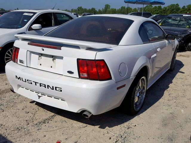 1FAFP42R14F177657 - 2004 FORD MUSTANG MA WHITE photo 4