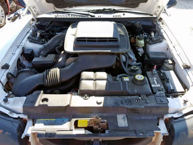 1FAFP42R14F177657 - 2004 FORD MUSTANG MA WHITE photo 7