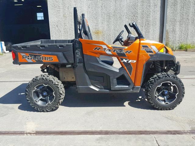 4XAUH9EA4EB207591 - 2014 POLARIS RANGER 900 ORANGE photo 1