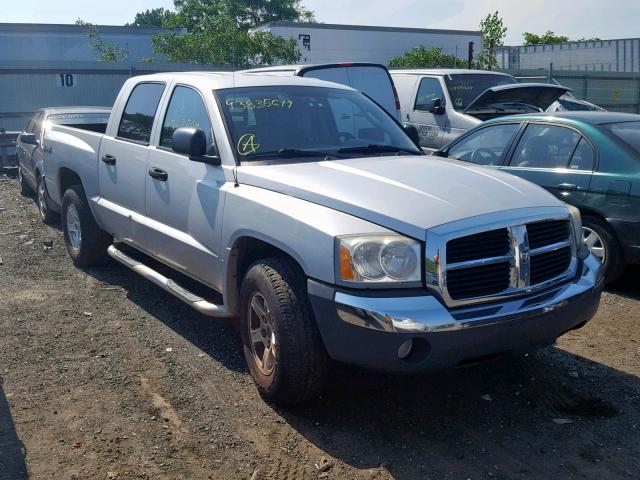 1D7HW48N25S253749 - 2005 DODGE DAKOTA QUA GRAY photo 1