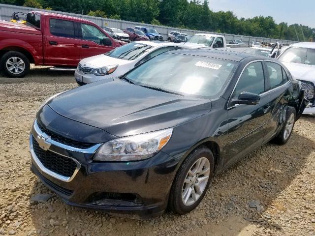 1G11C5SL3EF212324 - 2014 CHEVROLET MALIBU 1LT BLACK photo 2