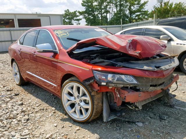 2G1145SL8E9211756 - 2014 CHEVROLET IMPALA LTZ RED photo 1