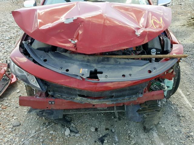 2G1145SL8E9211756 - 2014 CHEVROLET IMPALA LTZ RED photo 9