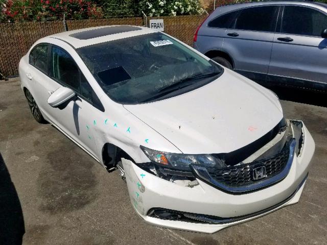 19XFB2F98FE244534 - 2015 HONDA CIVIC EXL 白色 照片 1