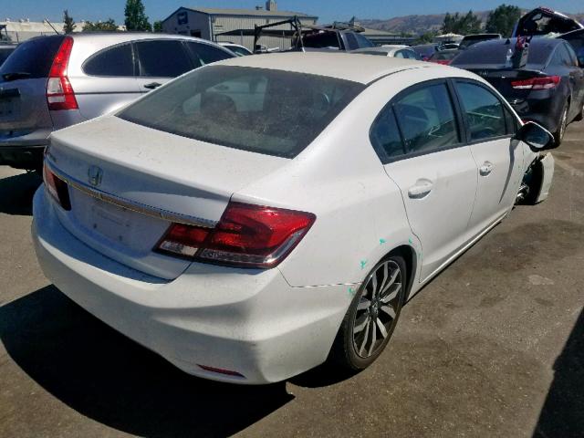 19XFB2F98FE244534 - 2015 HONDA CIVIC EXL 白色 照片 4