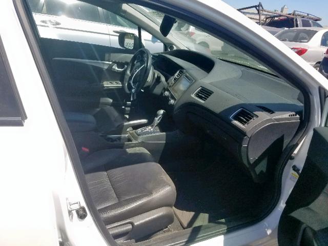 19XFB2F98FE244534 - 2015 HONDA CIVIC EXL 白色 照片 5
