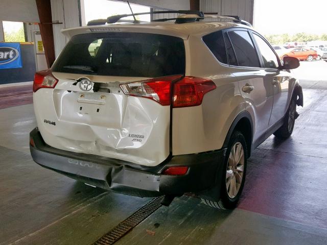 JTMDFREV4DD035101 - 2013 TOYOTA RAV4 LIMIT WHITE photo 4