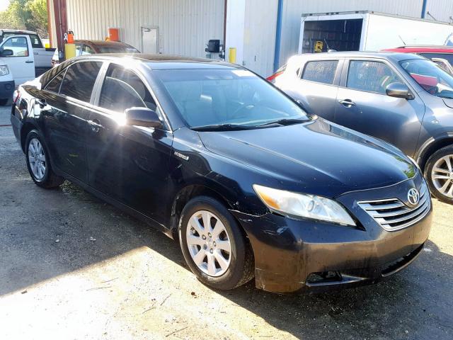 4T1BB46KX9U079424 - 2009 TOYOTA CAMRY HYBR BLACK photo 1