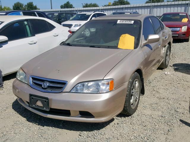 19UUA5660YA049553 - 2000 ACURA 3.2TL GOLD photo 2