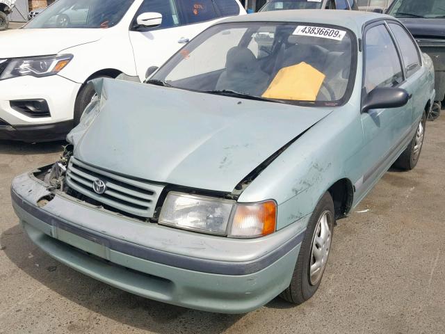 JT2EL43B3M0133464 - 1991 TOYOTA TERCEL DEL TEAL photo 2