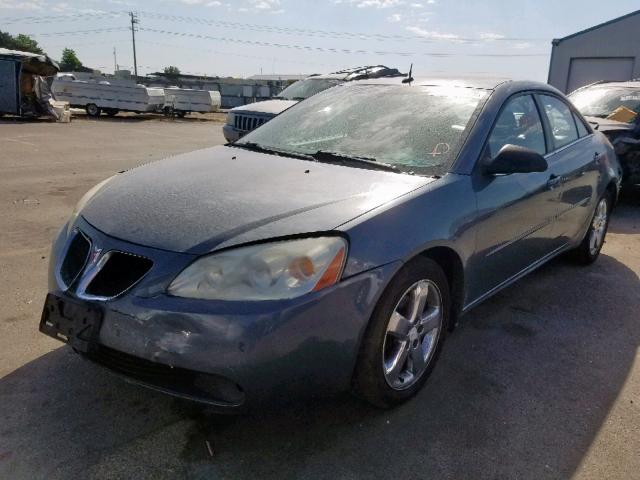 1G2ZH528X54115306 - 2005 PONTIAC G6 GT BLUE photo 2