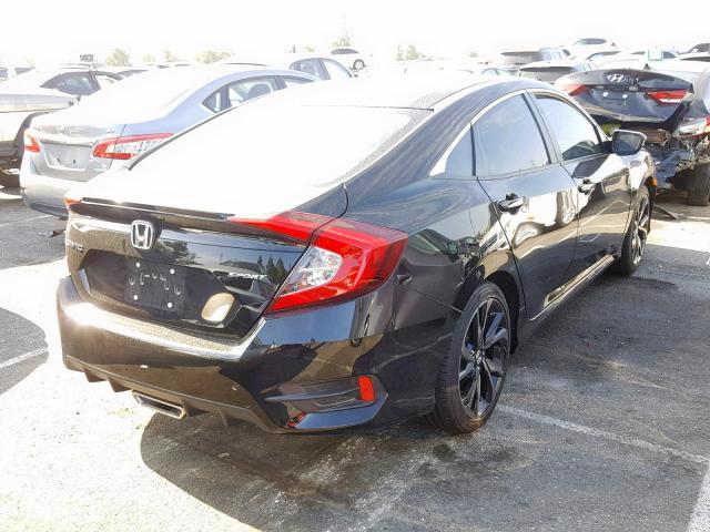 2HGFC2F8XKH529384 - 2019 HONDA CIVIC SPOR BLACK photo 4