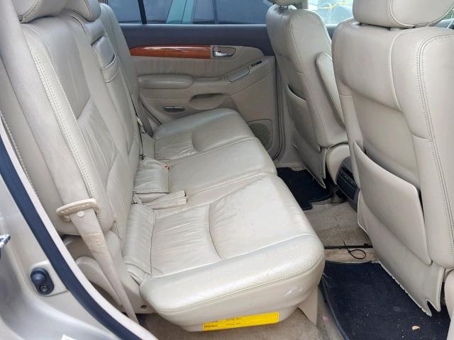 JTJBT20X240039653 - 2004 LEXUS GX 470 TAN photo 6