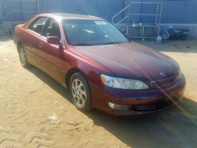 JT8BF28G510294452 - 2001 LEXUS ES 300 BURGUNDY photo 1