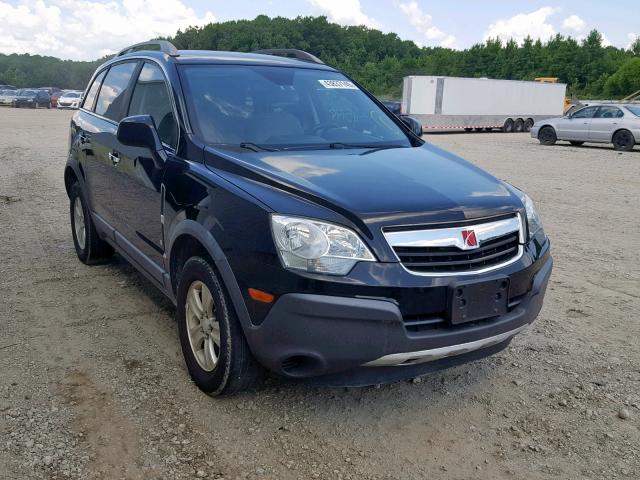 3GSDL43N98S711938 - 2008 SATURN VUE XE BLACK photo 1