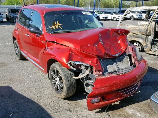 3C8FY68BX4T281341 - 2004 CHRYSLER PT CRUISER RED photo 1