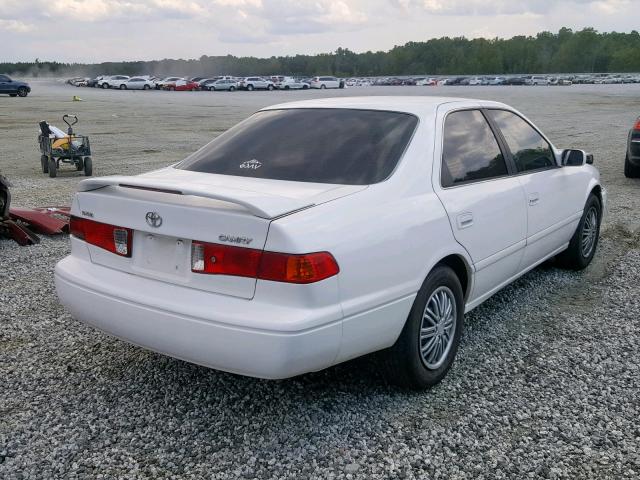 4T1BG22K81U780172 - 2001 TOYOTA CAMRY CE WHITE photo 4