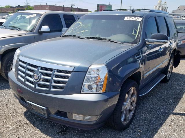 1GYUKBEF1AR136522 - 2010 CADILLAC ESCALADE L BLUE photo 2