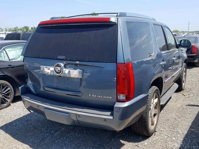 1GYUKBEF1AR136522 - 2010 CADILLAC ESCALADE L BLUE photo 4