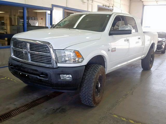 3D7UT2HL2BG601076 - 2011 DODGE RAM 2500 WHITE photo 2