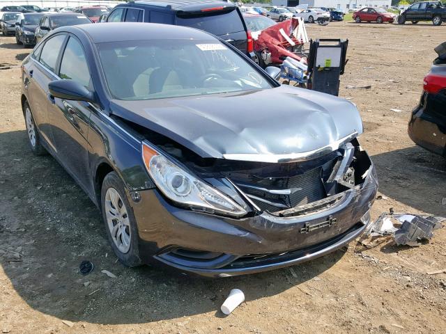 5NPEB4AC4CH336709 - 2012 HYUNDAI SONATA GLS BLUE photo 1