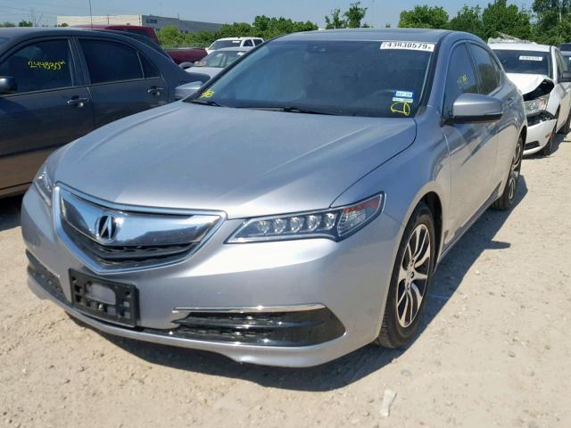 19UUB1F53GA004683 - 2016 ACURA TLX TECH SILVER photo 2