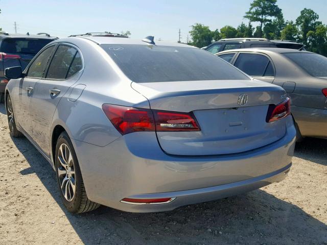 19UUB1F53GA004683 - 2016 ACURA TLX TECH SILVER photo 3