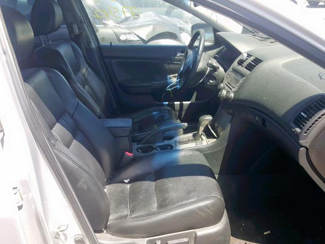 1HGCM66536A057398 - 2006 HONDA ACCORD EX SILVER photo 5