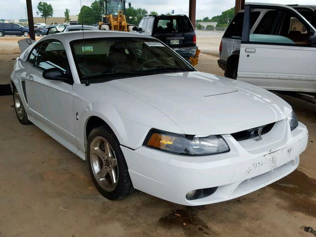 1FAFP47V41F232023 - 2001 FORD MUSTANG CO WHITE photo 1