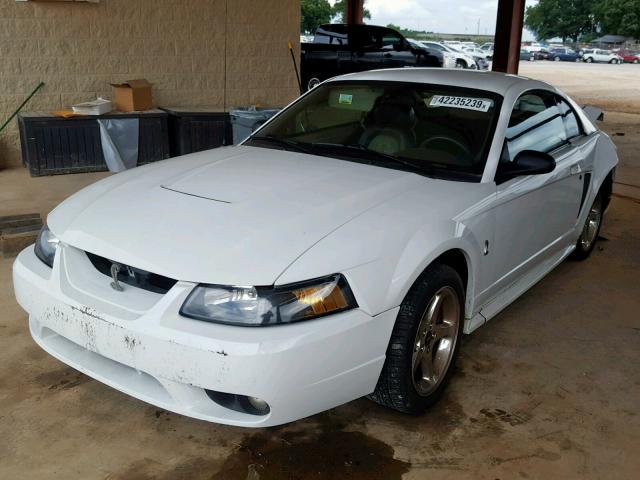 1FAFP47V41F232023 - 2001 FORD MUSTANG CO WHITE photo 2