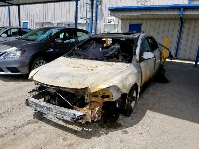 1G1ZF57509F157549 - 2009 CHEVROLET MALIBU HYB WHITE photo 2